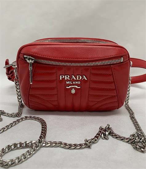 Prada Soft Calf Leather Diagramme Large 